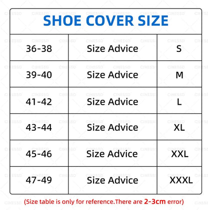 New Dustproof Cycling over Shoe Cover Sport Monochrome