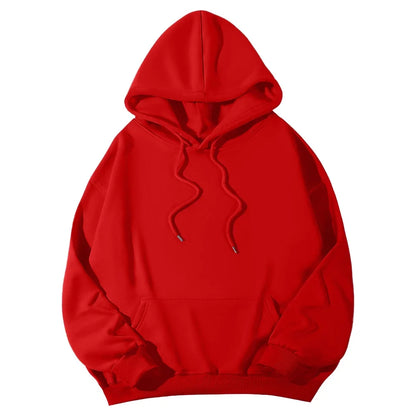 Women's Hoodies Casual Hoodie 2026 Solid Color Hoodies Oversize  Sweatshirt