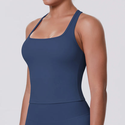 Sexy Women Sports Bra Top Tight Elastic Gym Sport Vest