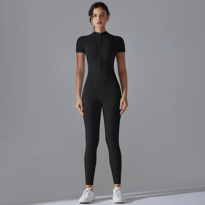 Women Bodysuits Fitness Sports Bodysuit Yoga Suit  Breathable Quick Drying Gym Push Up