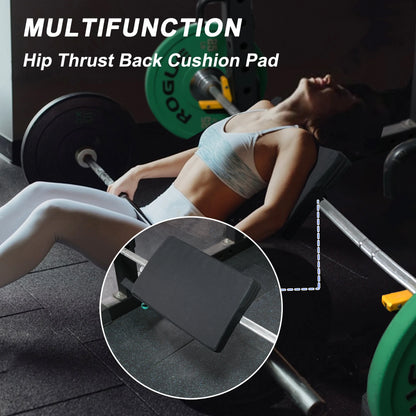 Square Hip Thrust Pad Protective Extra Thick foam pad for Barbell Weightlifting Hip Thrusts and Glute Workouts Home Equipment