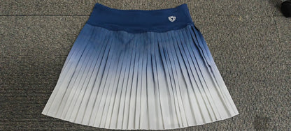 Golf Mini Skirt High Waist Pleated Tennis Sport Skirt Pocket  Fitness Casual Skorts