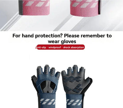 Half Finger Gym Gloves Training Fitness Gloves Anti-slip Gel Bodybuilding Workout