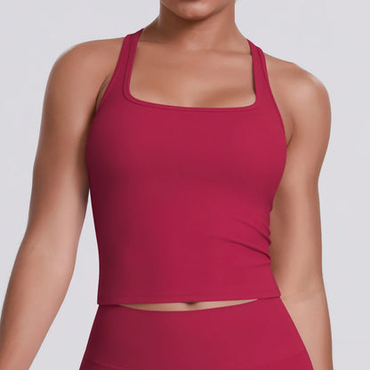 Sexy Women Sports Bra Top Tight Elastic Gym Sport Vest