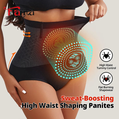 High Waist Tummy Control Body Shaper Butt Lifting Panties Seamless Shapewear