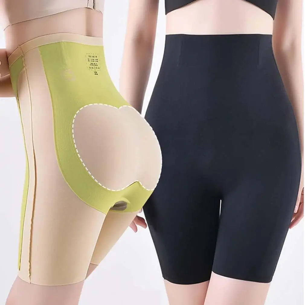 Hip Lift Pants 5D High Waist Tummy Control Shapewear Body Shaper Postpartum Belly Slimming Short Pant