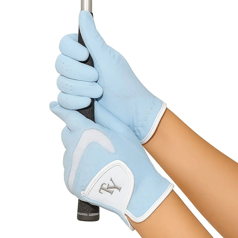 Breathable Women's Golf Gloves Wear Resistant Comfortable Non-slip Durable Full Finger
