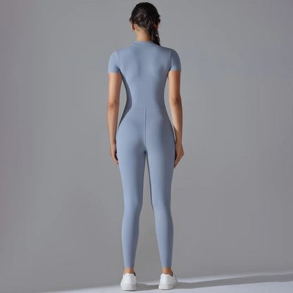 Women Bodysuits Fitness Sports Bodysuit Yoga Suit  Breathable Quick Drying Gym Push Up