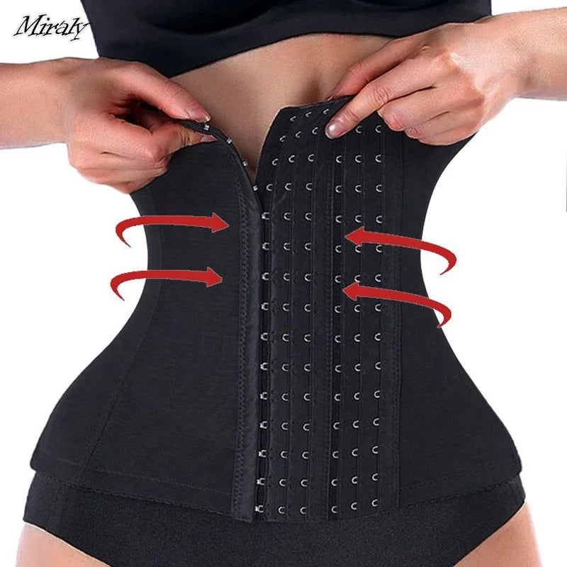 Slimming Waist Trainer Belt Shapewear Tummy Control Belly Cincher Body Shaper Fat Compression Girdles