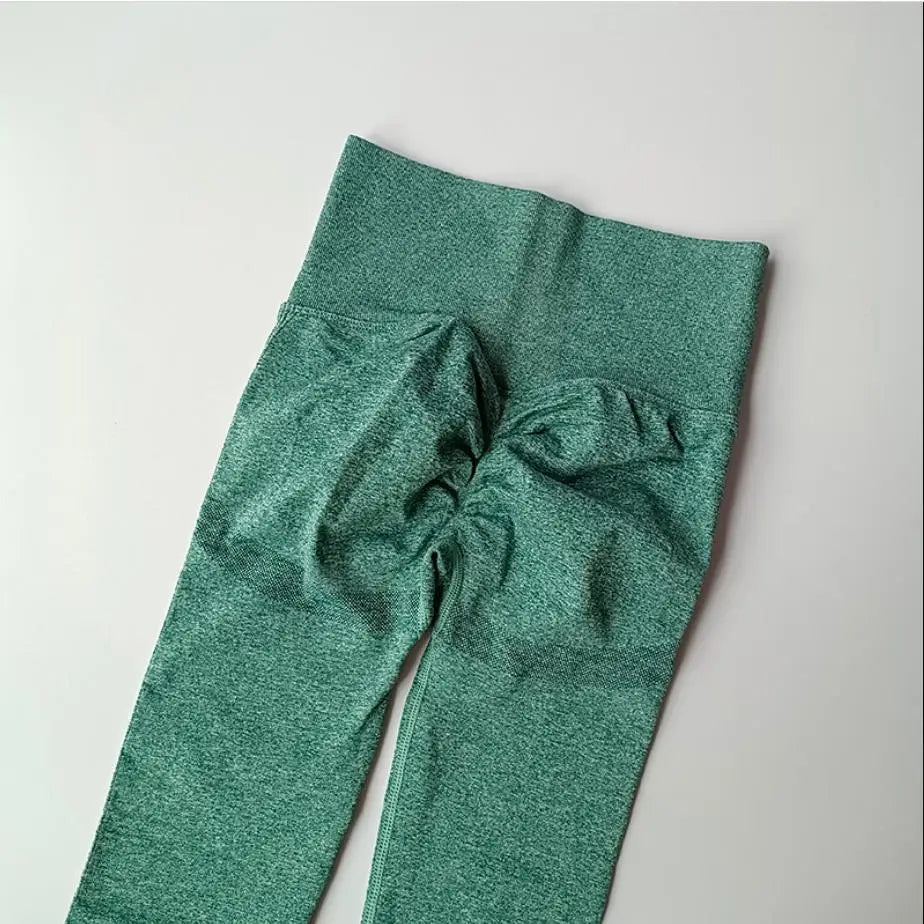 Women Seamless Yoga Pants High-Waisted Sports Push Up Leggings