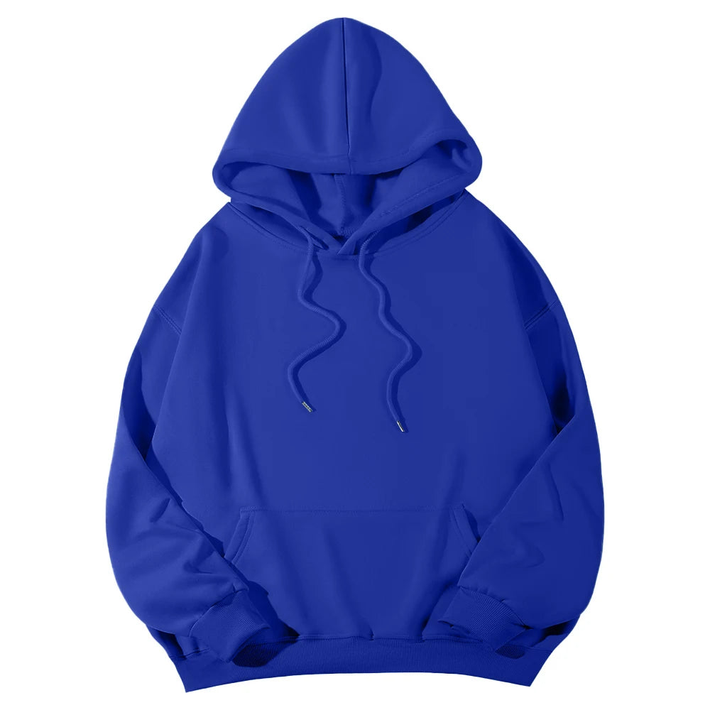 Women's Hoodies Casual Hoodie 2026 Solid Color Hoodies Oversize  Sweatshirt