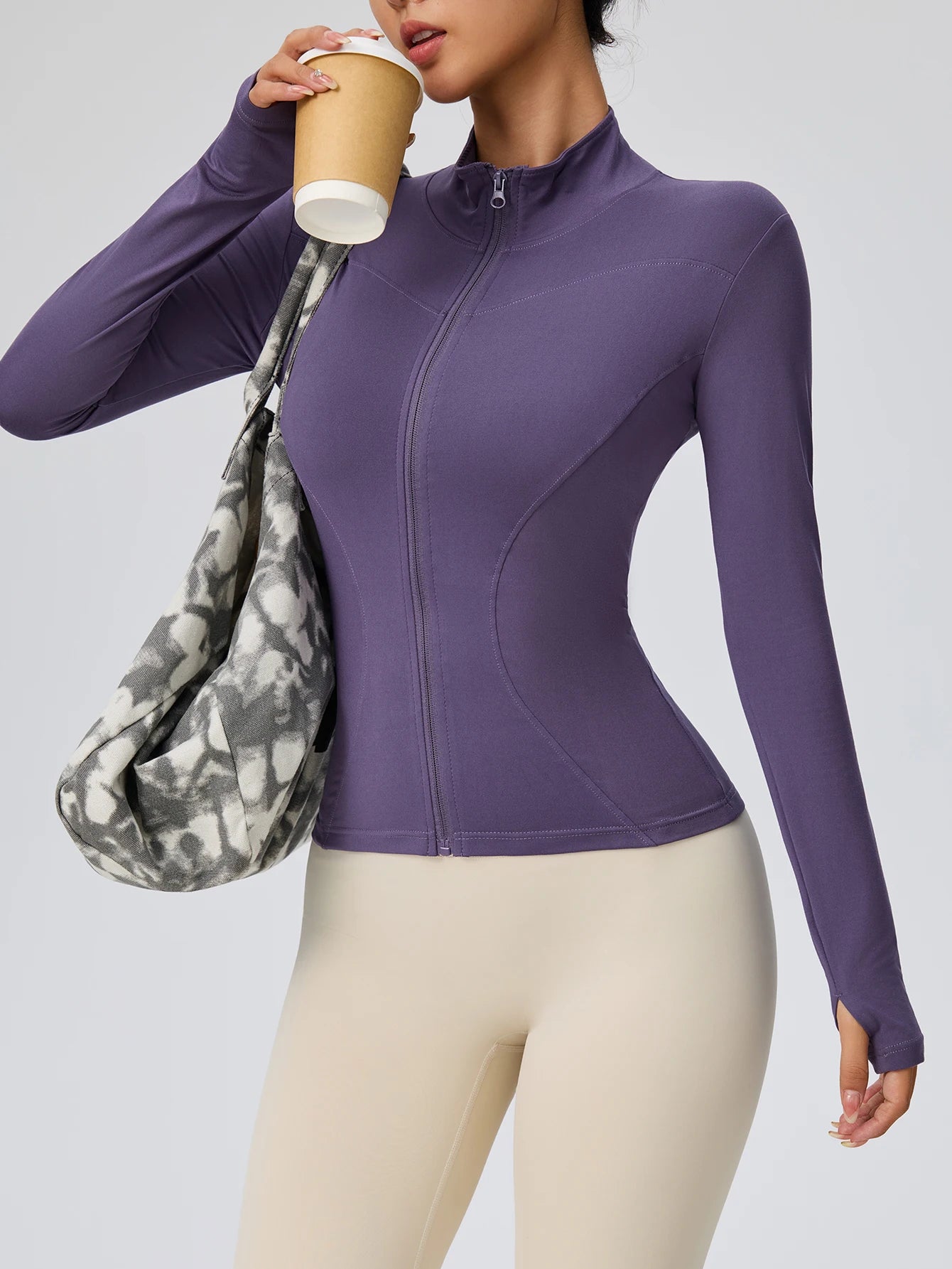Professional elastic women's sliming yoga Cycling fitness top