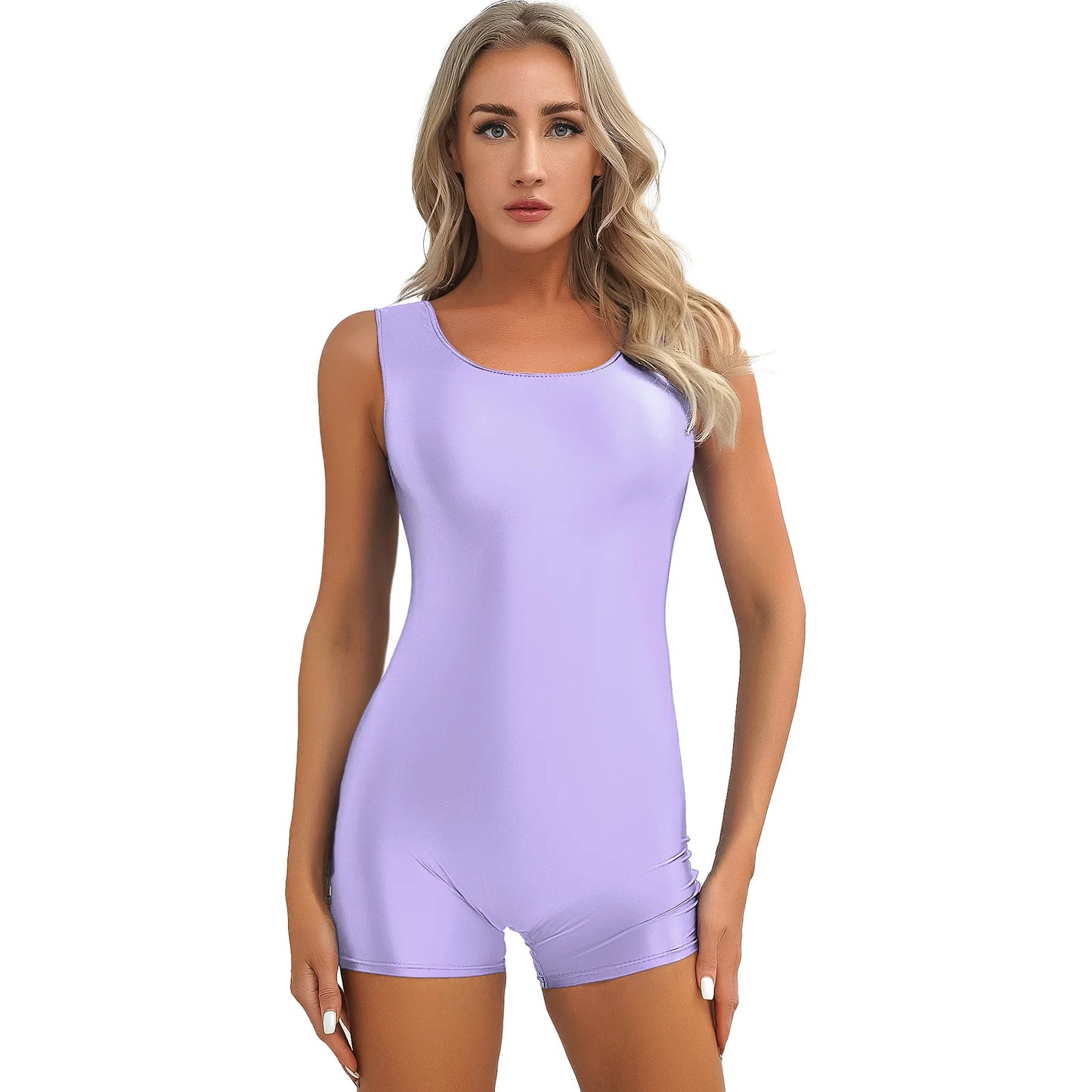 Yoga Sport Boyleg Bodysuit Pilates Aerobics Dance Leotard Gym Bodybuilding Workout Playwear