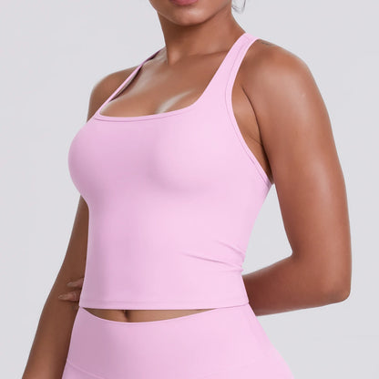 Sexy Women Sports Bra Top Tight Elastic Gym Sport Vest