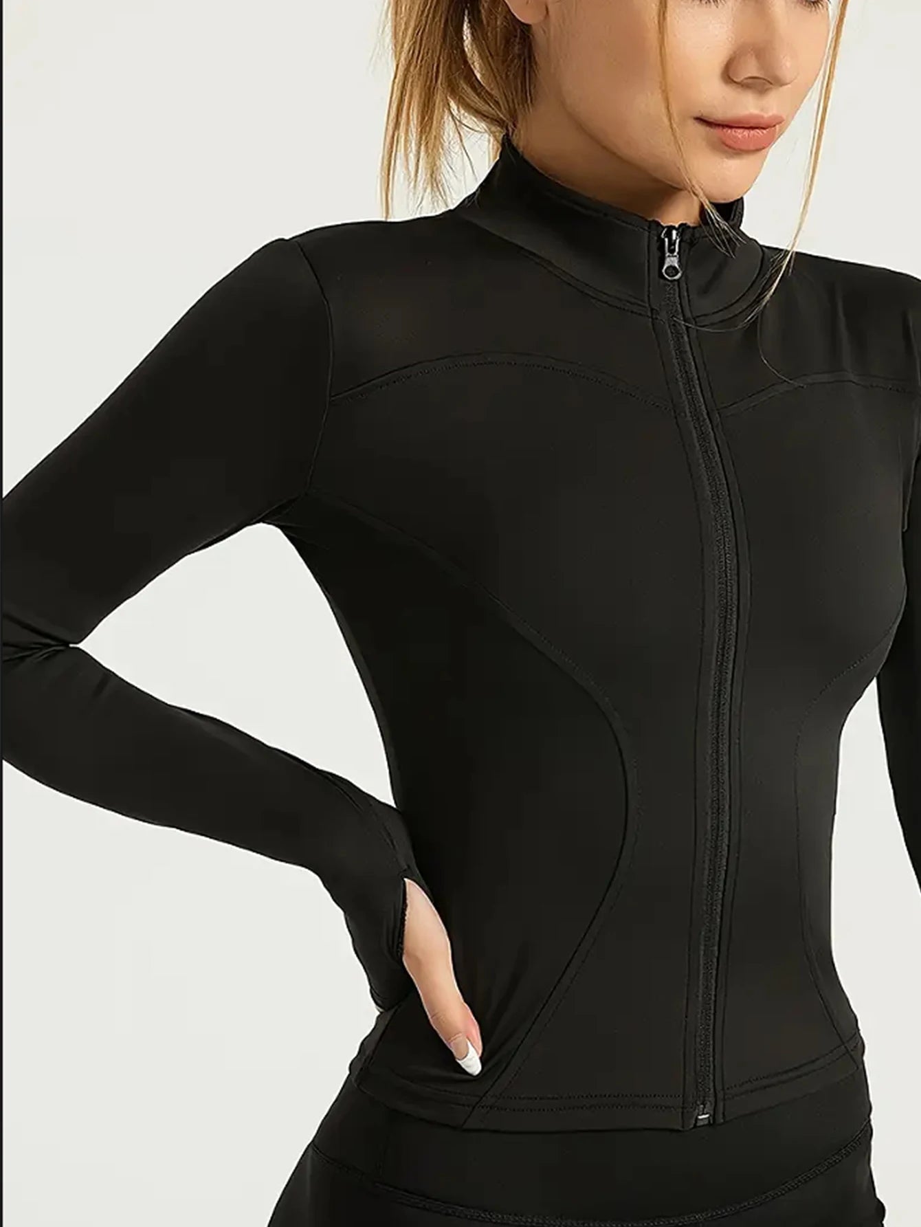 Professional elastic women's sliming yoga Cycling fitness top