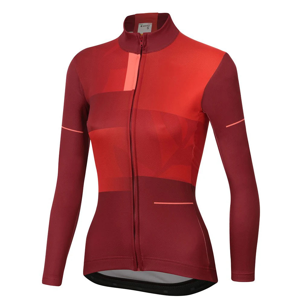 Women's Cycling Long Sleeves Jersey Set  Anti-UV  Outdoor Mountain Bike  Sportswears