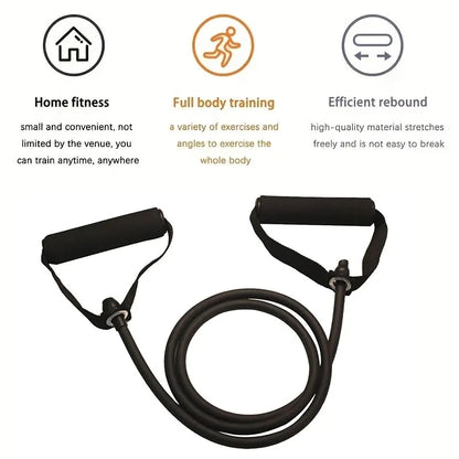 Resistance Bands With Handles, Exercise Bands, Workout Bands With Handles  Strength Training Equipment At Home