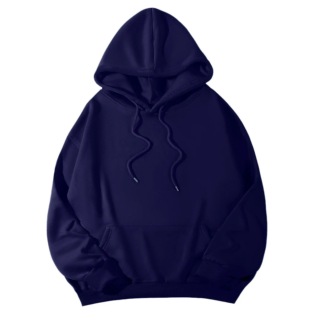 Women's Hoodies Casual Hoodie 2026 Solid Color Hoodies Oversize  Sweatshirt