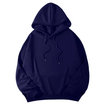 Women's Hoodies Casual Hoodie 2026 Solid Color Hoodies Oversize  Sweatshirt
