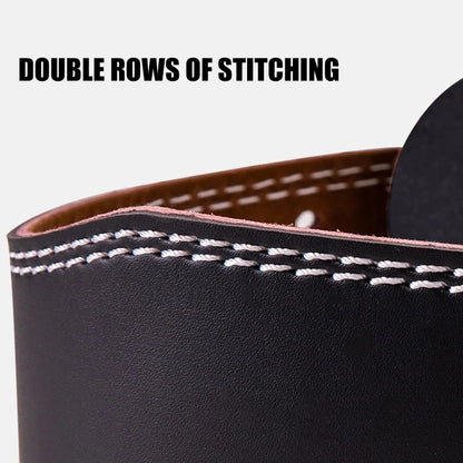 PU Leather Professional Waist Support Sports Safety Belt Protection Hard Pull Weightlifting Equipment