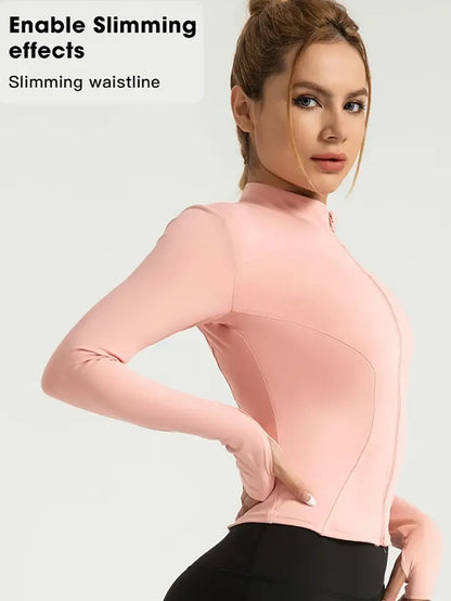 Professional elastic women's sliming yoga Cycling fitness top