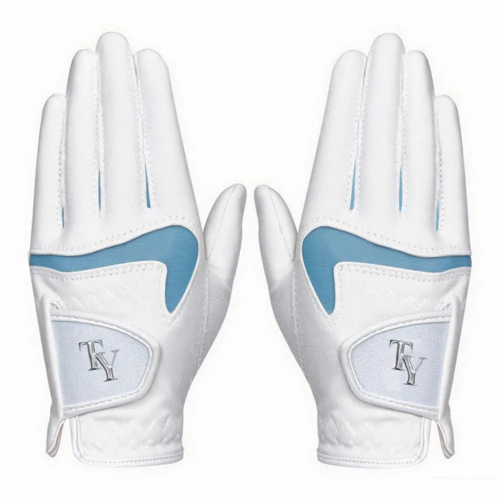 Breathable Women's Golf Gloves Wear Resistant Comfortable Non-slip Durable Full Finger