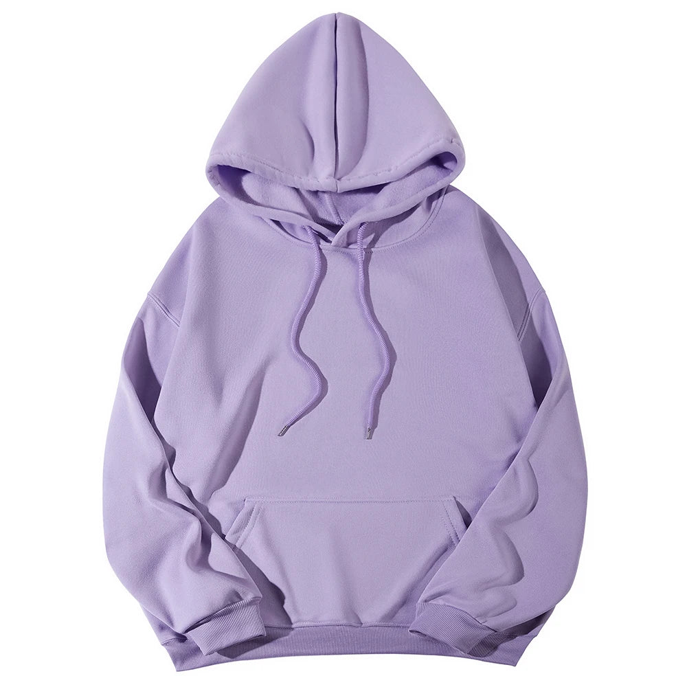Women's Hoodies Casual Hoodie 2026 Solid Color Hoodies Oversize  Sweatshirt