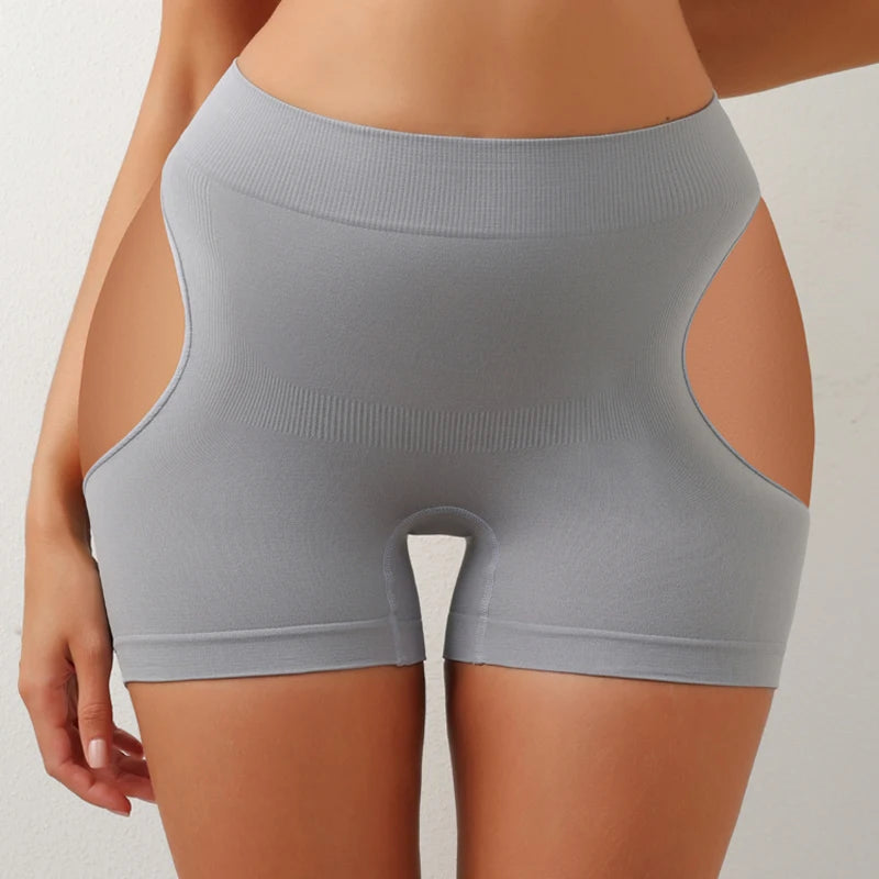 Mid Waist Butt Lifting Shorts Seamless Tummy Control Body Shaper Women Shapewear Panties Breathable Belly Slimming Pants