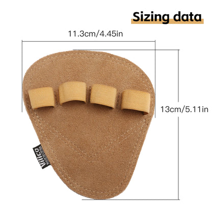 Powerlifting Gym Gloves Breathable Gloves Weightlifting Leather Palm Guard Fitness Gloves for Men Women