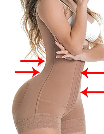 Colombian Girdle XXS Bodysuits Shapewear Slimming Tummy Control Panties High Compression Waist Trainer Body Shaper