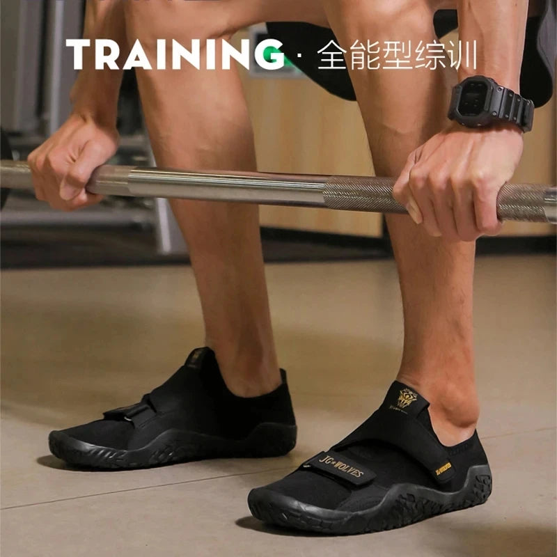 Deadlift Shoes Weight Lifting Shoes Weightlifting Squat Shoes Cross-Trainer Barefoot Sneakers