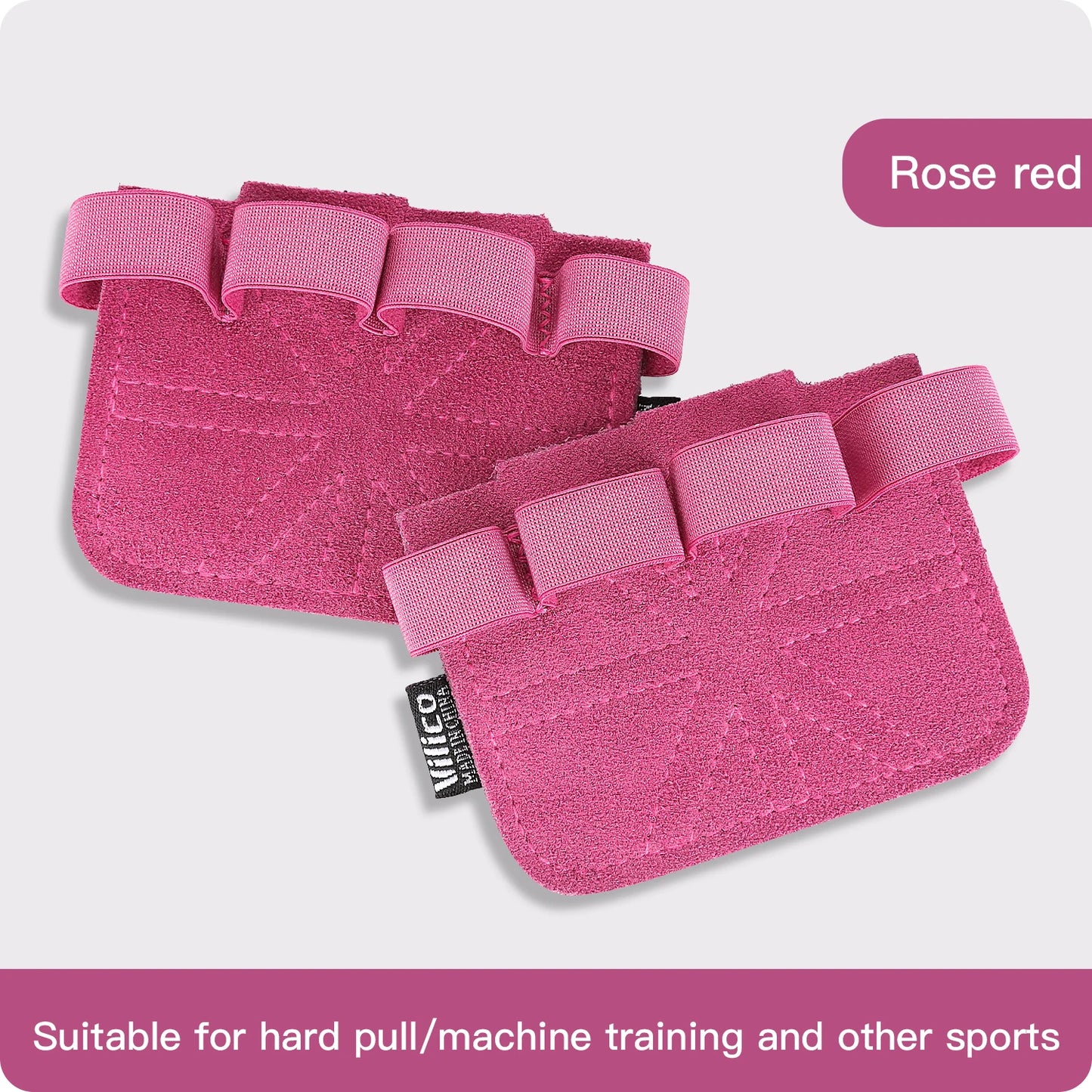 Powerlifting Gym Gloves Breathable Gloves Weightlifting Leather Palm Guard Fitness Gloves for Men Women