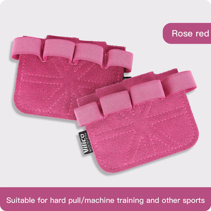 Powerlifting Gym Gloves Breathable Gloves Weightlifting Leather Palm Guard Fitness Gloves for Men Women