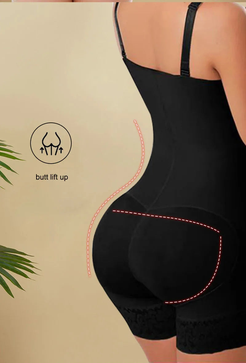 Girdle Full Body Shaper Lift Up Butt Lifter Bodysuits Tummy Control Panties Waist Trainer Thigh Slimmer