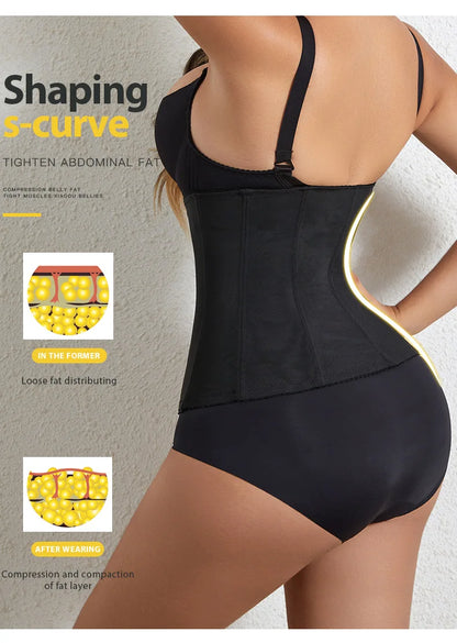 Waist Trainer Body Shaper Tummy Shapewear Women Postpartum Bandage Slimming Corset