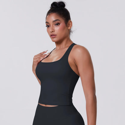 Sexy Women Sports Bra Top Tight Elastic Gym Sport Vest