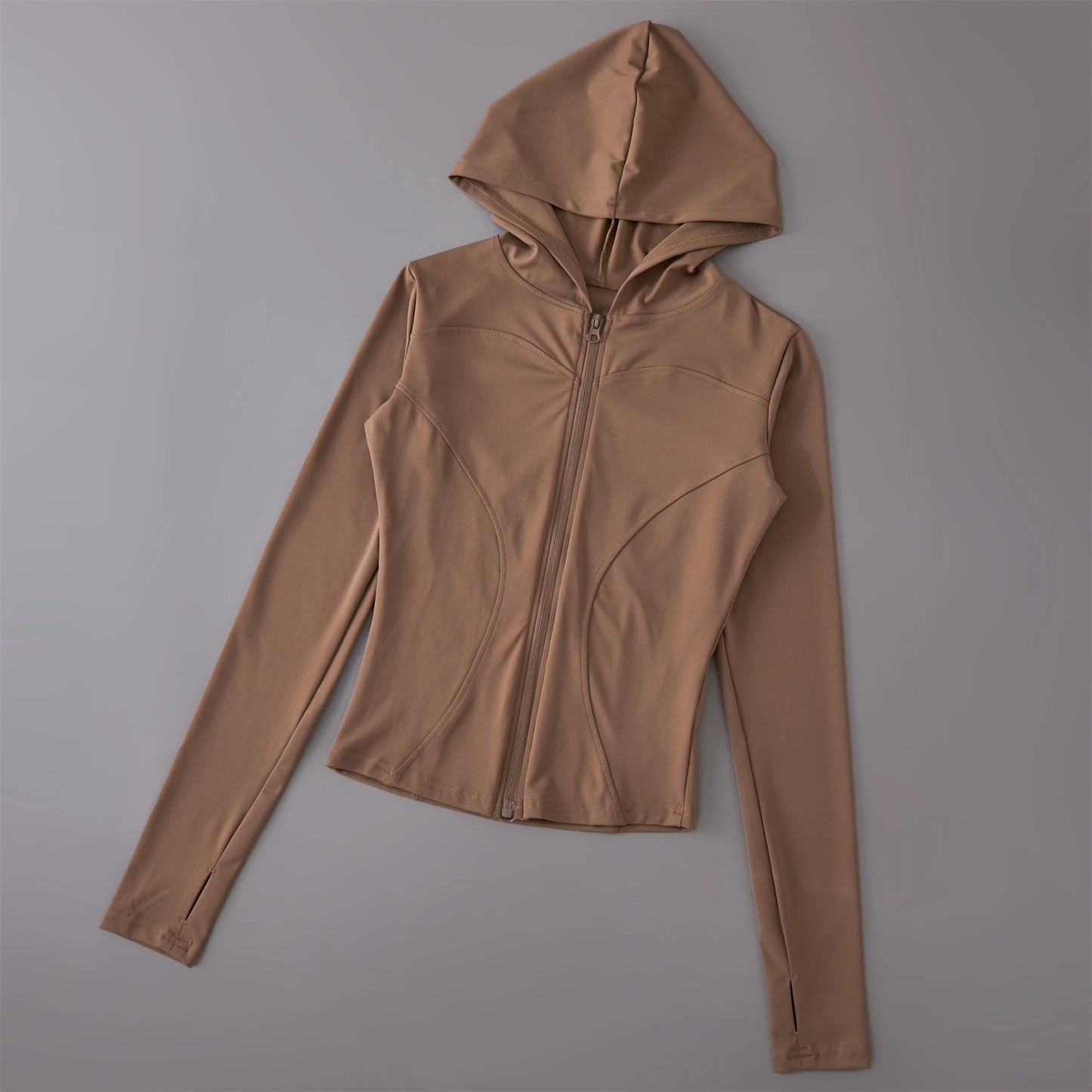 Activewear Breathable Sun Proof Outdoor Hooded Jacket Long Sleeve Fitness Sun Protection Clothing Women Sports Hoodies