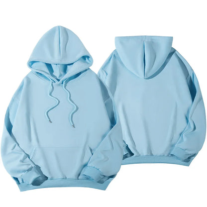 Women's Hoodies Casual Hoodie 2026 Solid Color Hoodies Oversize  Sweatshirt