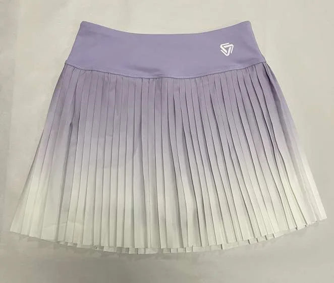 Golf Mini Skirt High Waist Pleated Tennis Sport Skirt Pocket  Fitness Casual Skorts