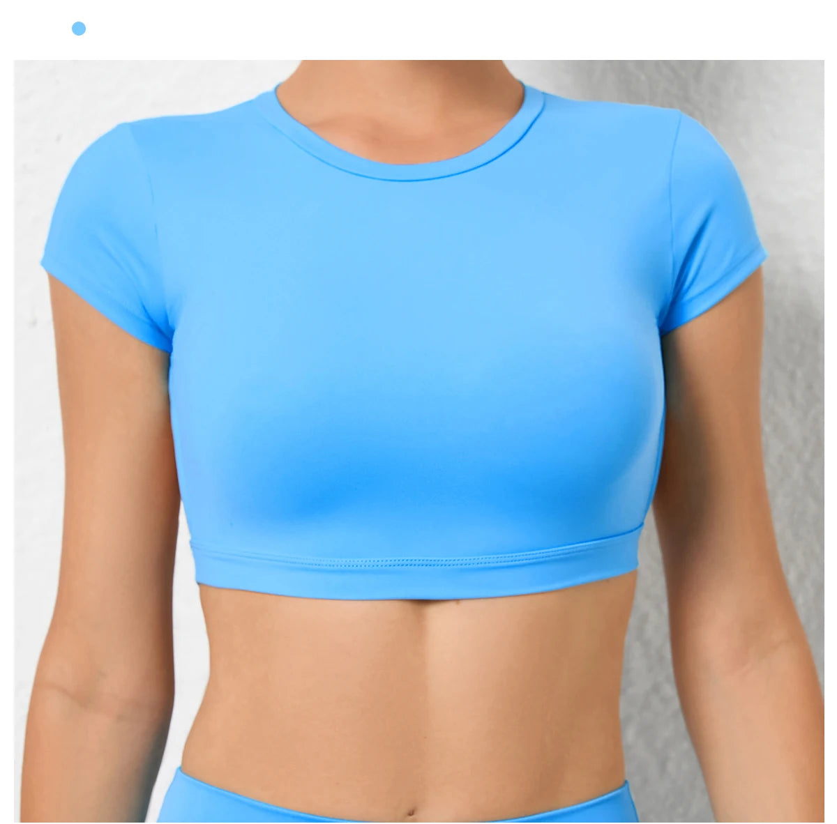 Sports Muscle Back Tee Padded Backless Sports Shirts Workout Yoga T-Shirt