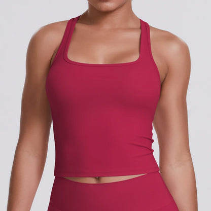 Sexy Women Sports Bra Top Tight Elastic Gym Sport Vest