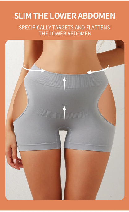 Mid Waist Butt Lifting Shorts Seamless Tummy Control Body Shaper Women Shapewear Panties Breathable Belly Slimming Pants