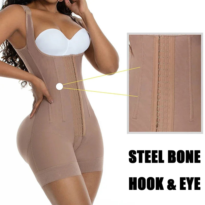 Colombian Girdle XXS Bodysuits Shapewear Slimming Tummy Control Panties High Compression Waist Trainer Body Shaper