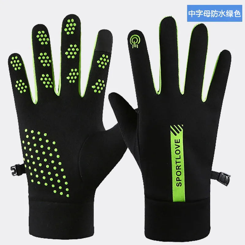 Winter Gloves Women Cycling Bike Thermal Fleece Cold Resistance Wind Waterproof