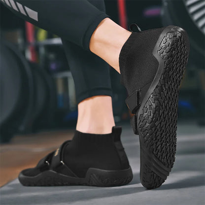 Deadlift Shoes Weight Lifting Shoes Weightlifting Squat Shoes Cross-Trainer Barefoot Sneakers