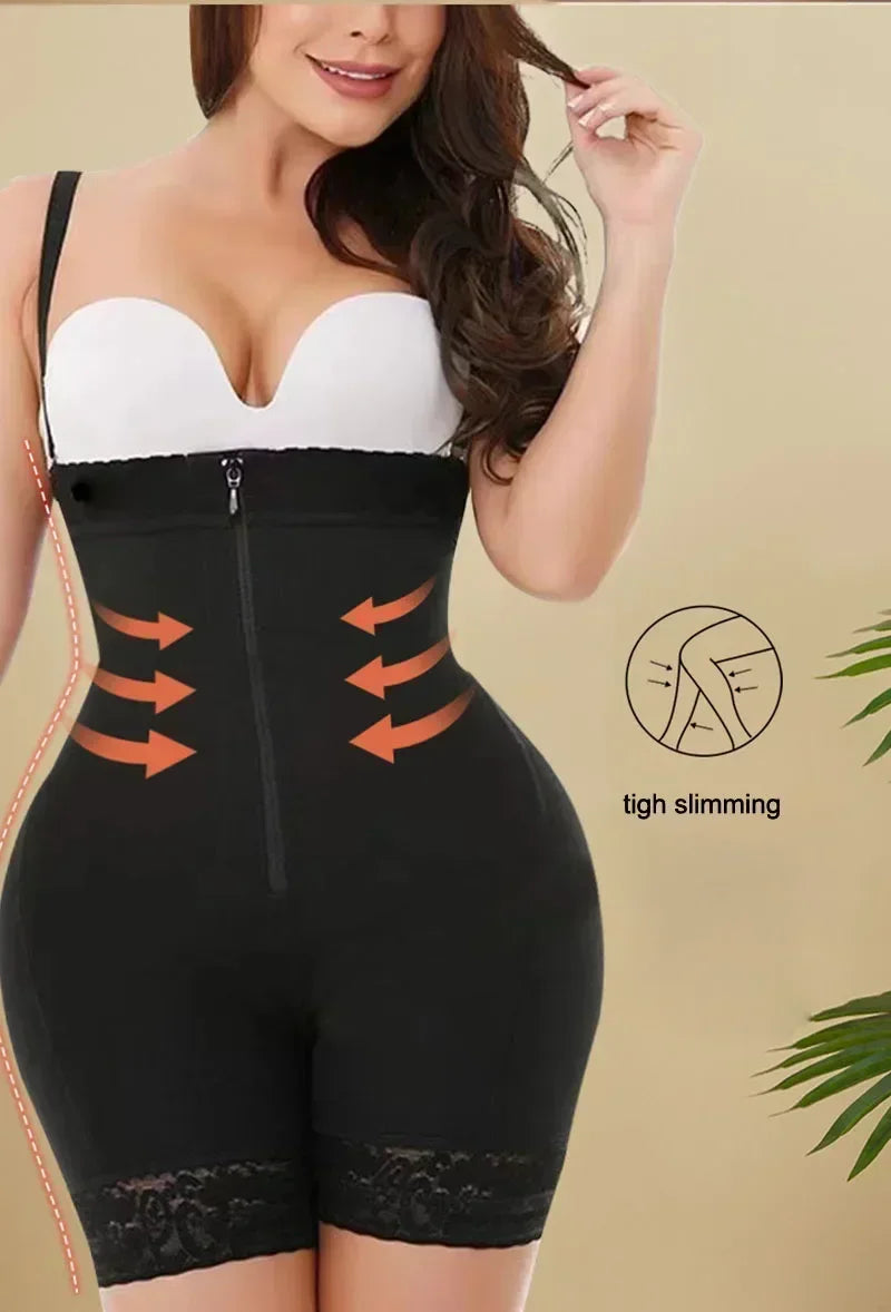 Girdle Full Body Shaper Lift Up Butt Lifter Bodysuits Tummy Control Panties Waist Trainer Thigh Slimmer