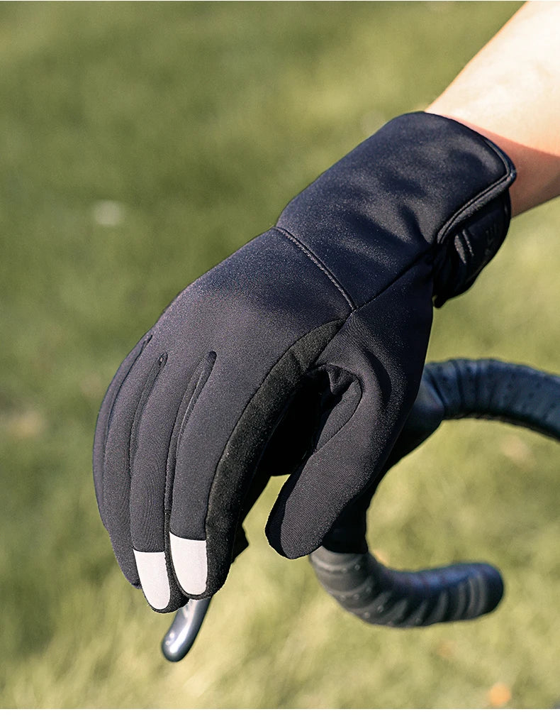 Winter Cycling Gloves for Women Warm Fleece Biking Glove for Riding Waterproof Touchscreen Accessories