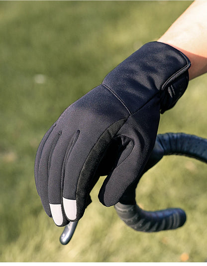 Winter Cycling Gloves for Women Warm Fleece Biking Glove for Riding Waterproof Touchscreen Accessories