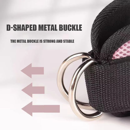 Ankle Straps Resistance Bands Set , Ankle Weight Yoga Elastic Fitness Band