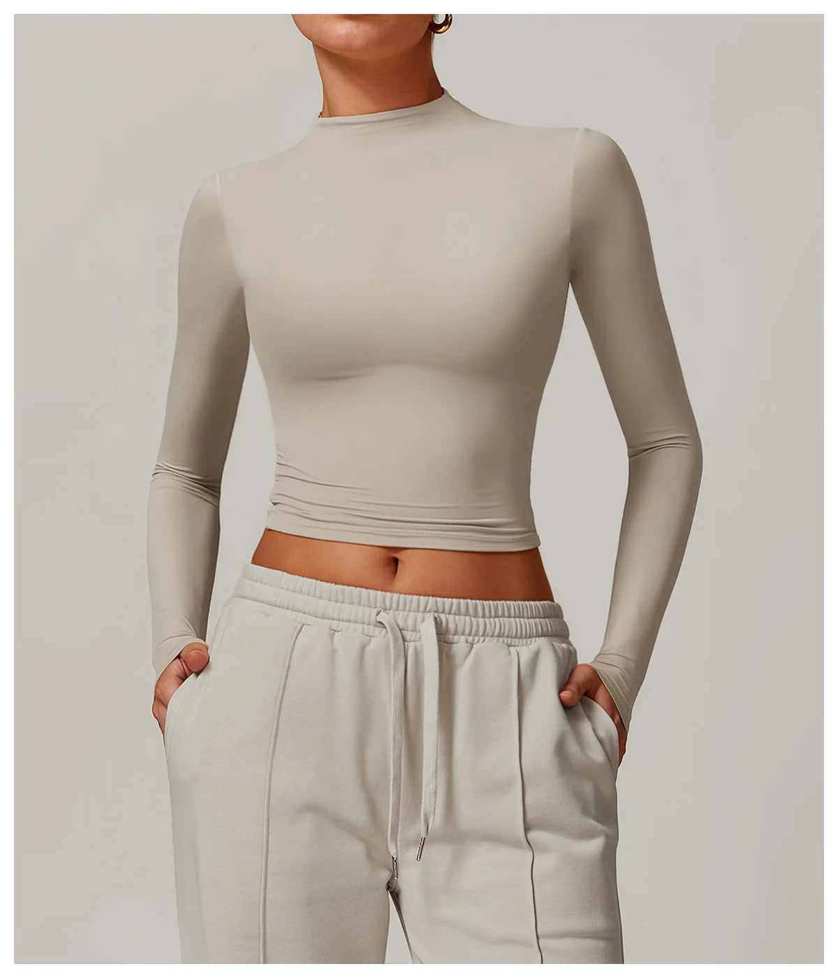 Yoga Shirts for Women 2025 Long Sleeve Quick-drying Versatile Outer Wear
